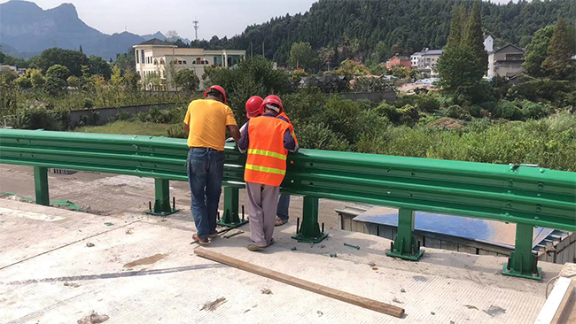 陵水高速公路护栏板的维护确保道路安全的关键环节